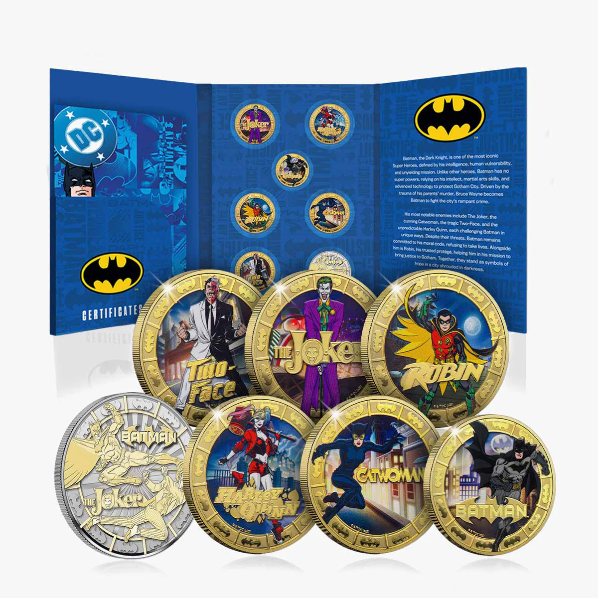 Coffret de pièces officielles Batman Les Ombres de Gotham