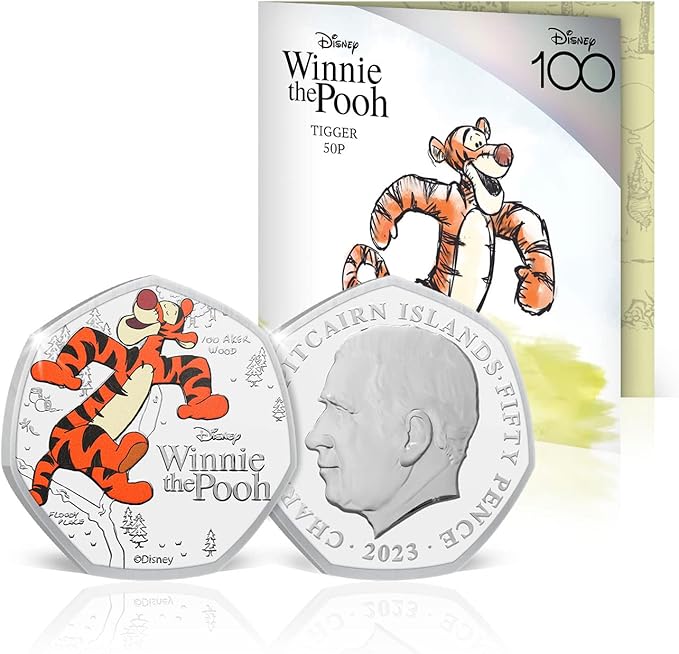 Winnie l'ourson Tigrou 50p