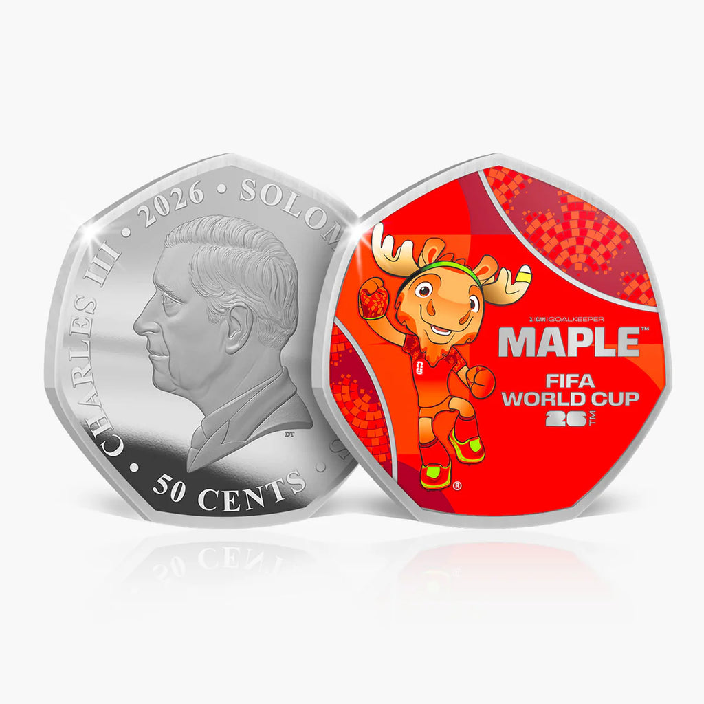 Le coffret officiel de pièces hors circulation de la Coupe du Monde de la FIFA 2026