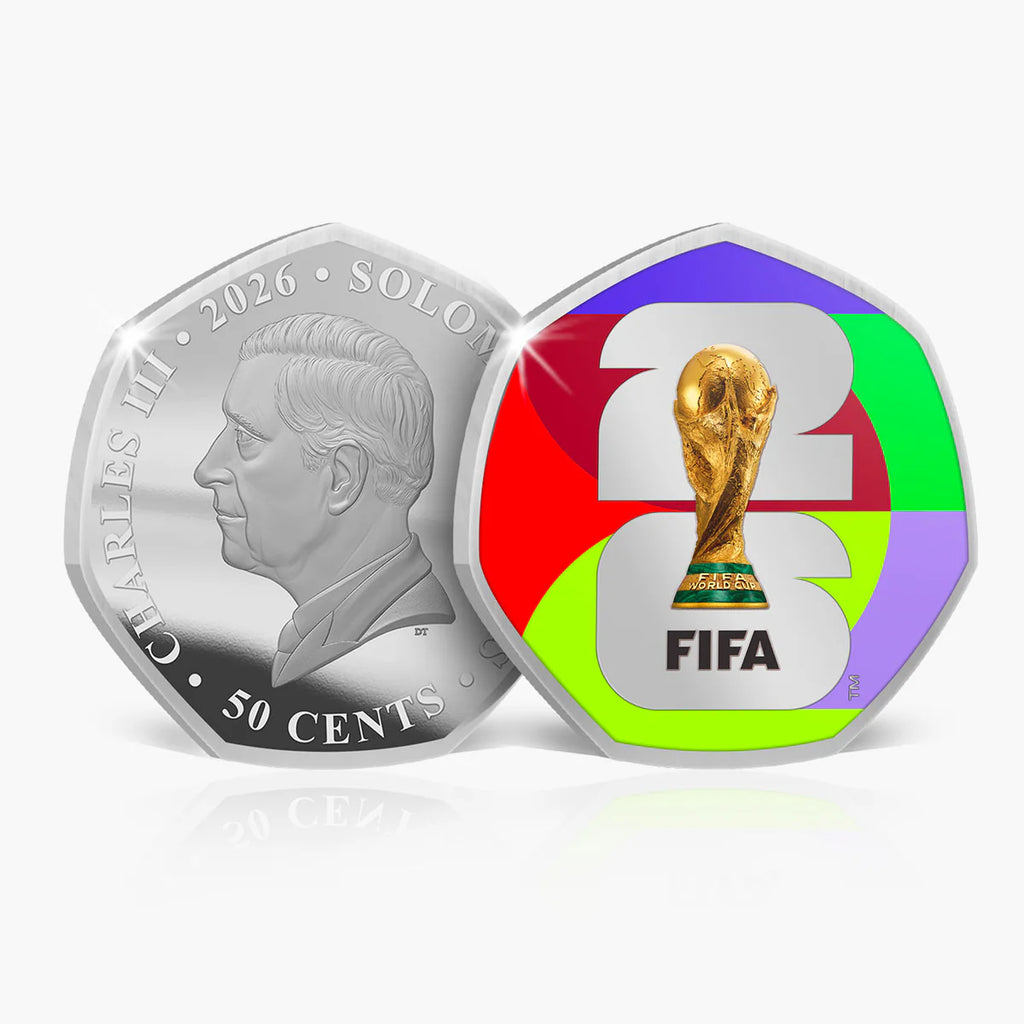 Le coffret officiel de pièces hors circulation de la Coupe du Monde de la FIFA 2026