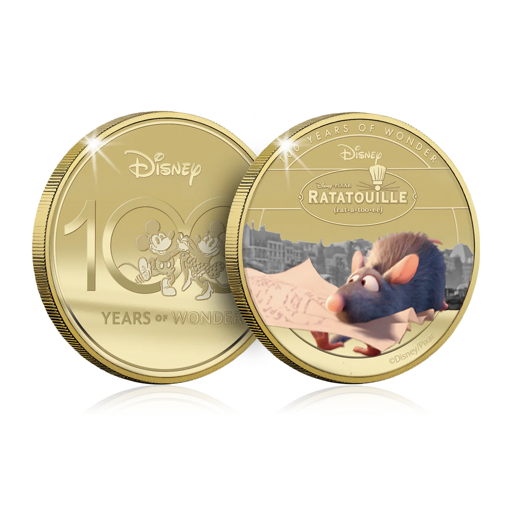 Ratatouille gold plated 44mm