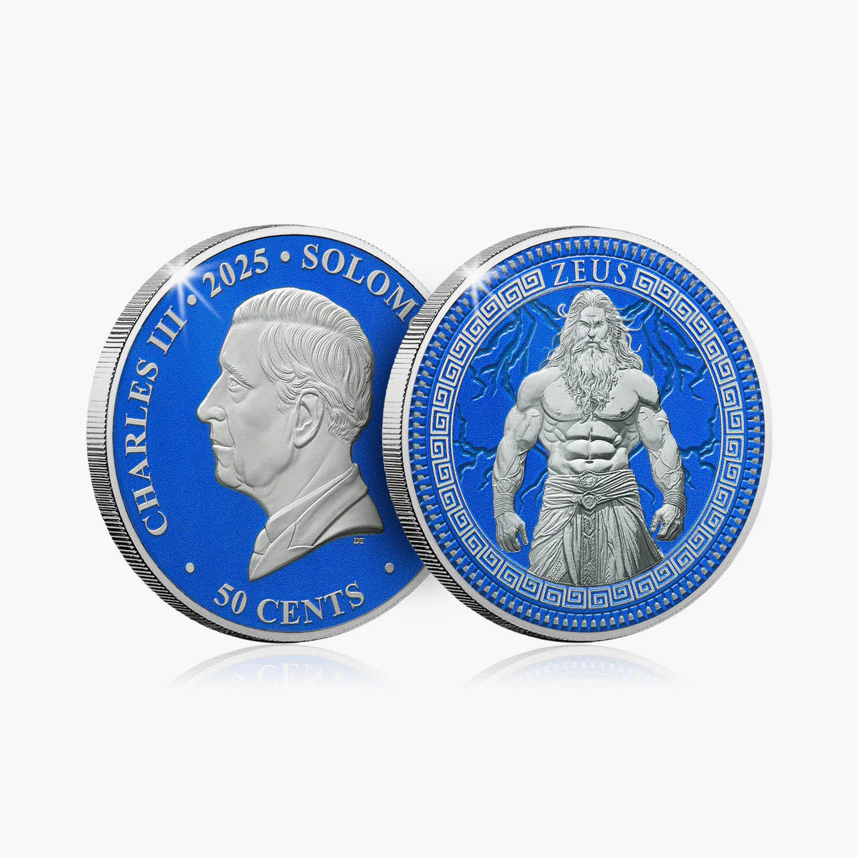Collection de pièces de monnaie des dieux et déesses de la Grèce antique