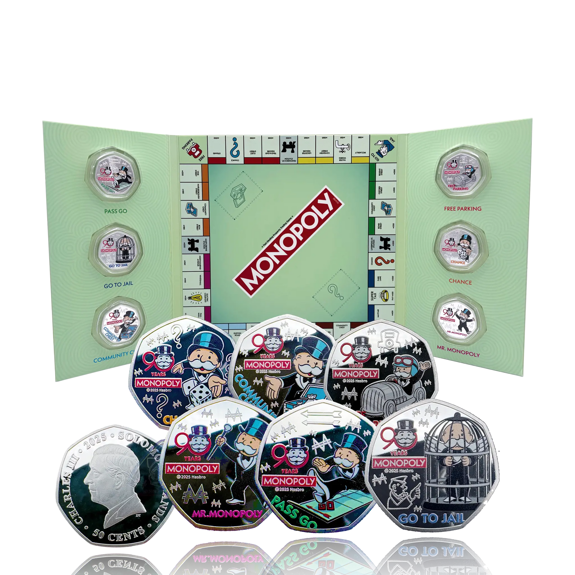 Monopoly : Pack de pièces du 90e anniversaire