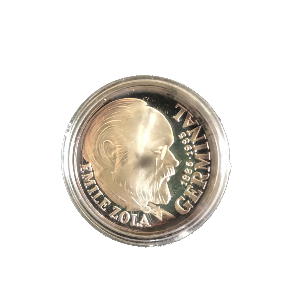 Émile Zola — 100 Francs Argent 1985
