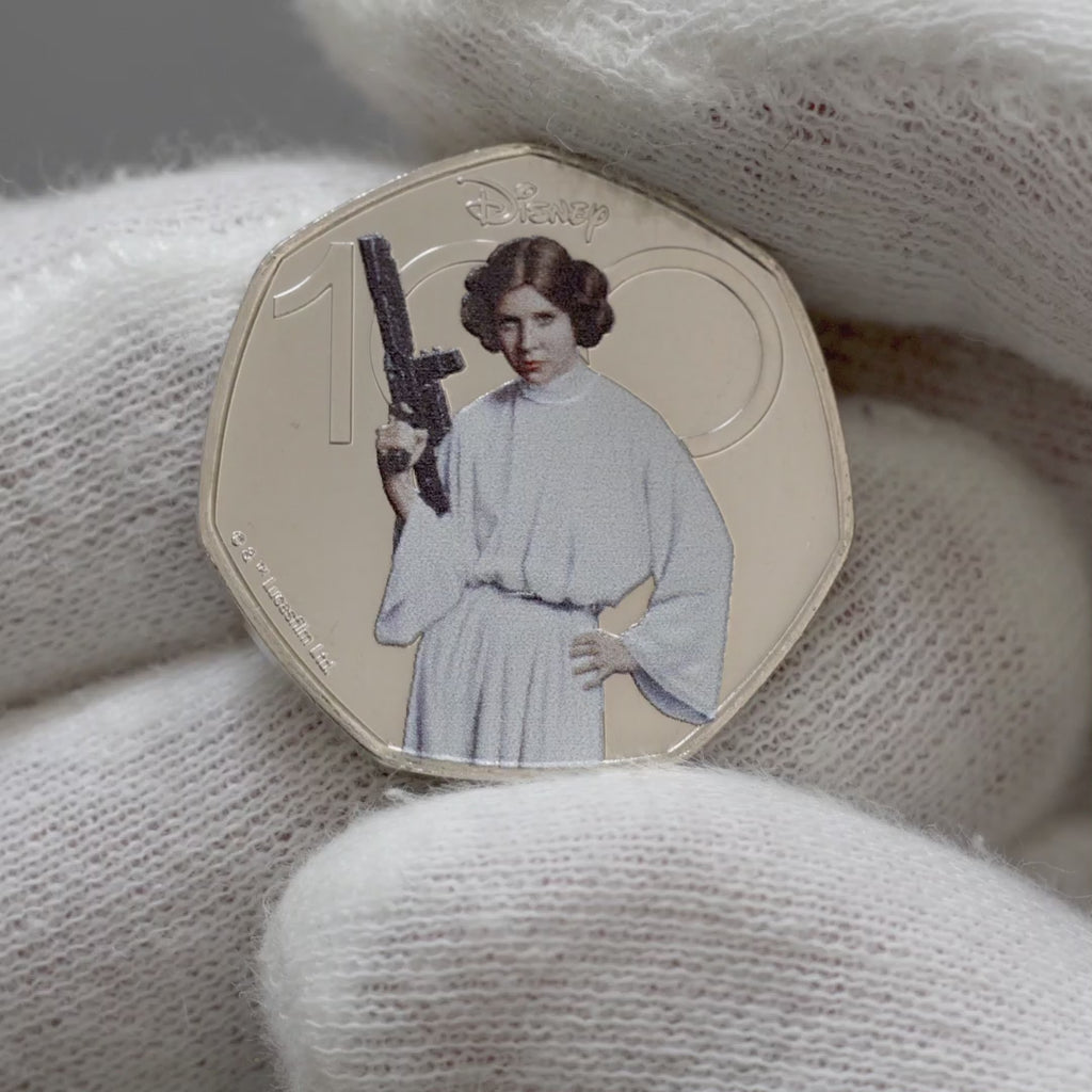 Star Wars Princesse Leia 50 pence
