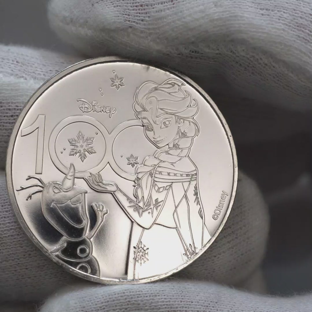 Coffret annuel de 6 pièces pour le 100e anniversaire de Disney 2023, brillant non circulé, 50p, 2 £, 5 £