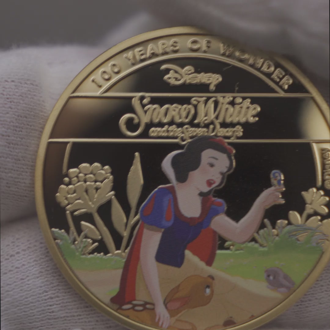 Snow white gold plated 44mm