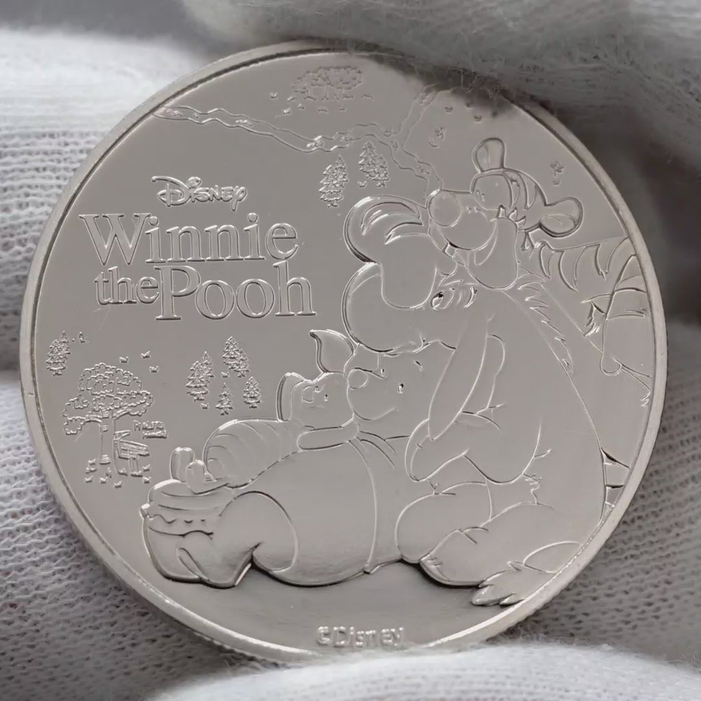 Coffret de pièces Winnie l'ourson - Roi Charles | Rare